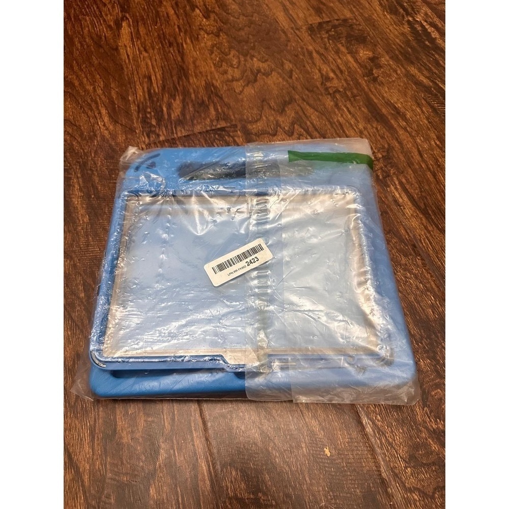 NEW Blue Protective Case Durable Kid-Friendly Built-In Handle Tablet Accessory - Picture 3 of 4